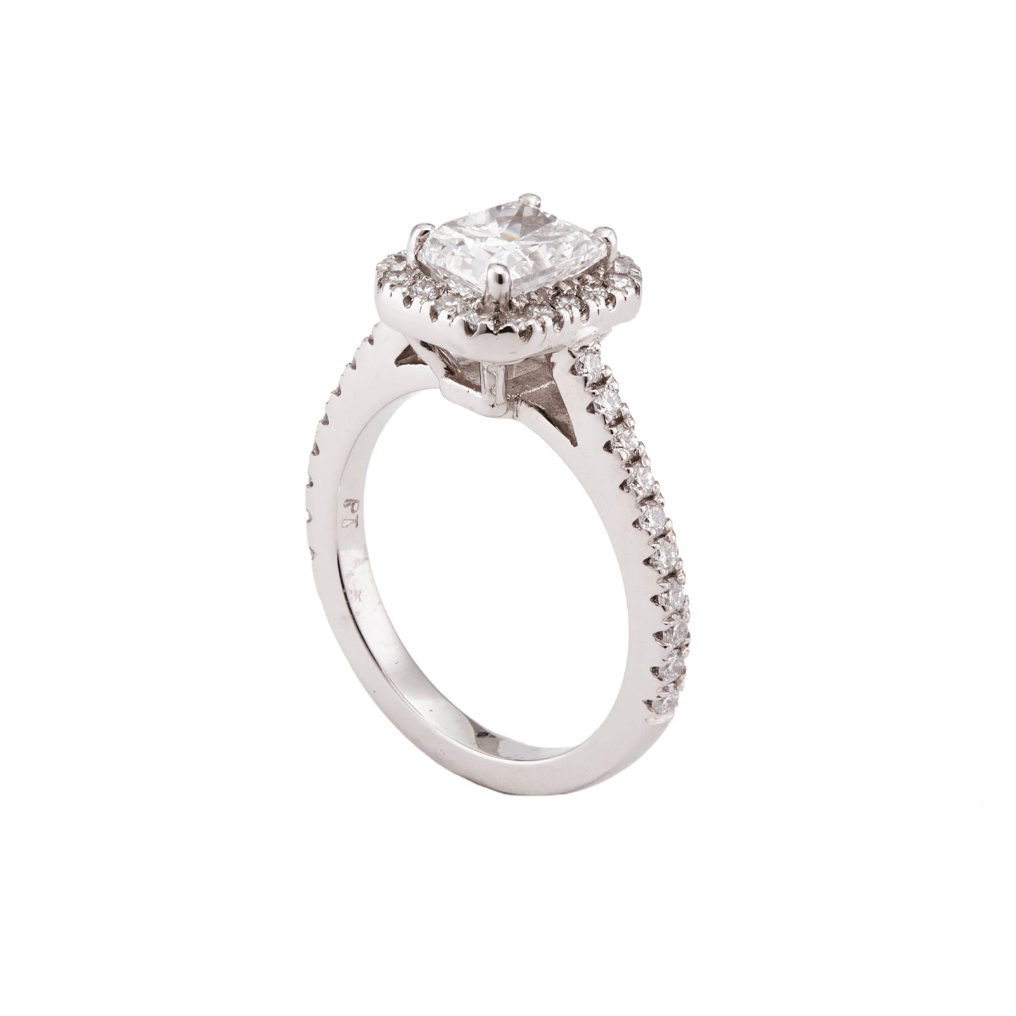 Cushion Cut Diamond Ring