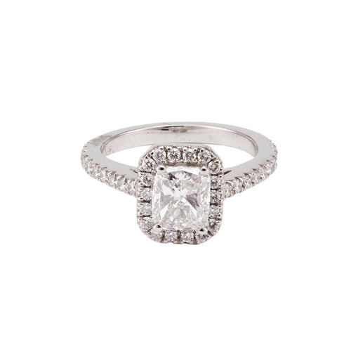 Cushion Cut Diamond Ring