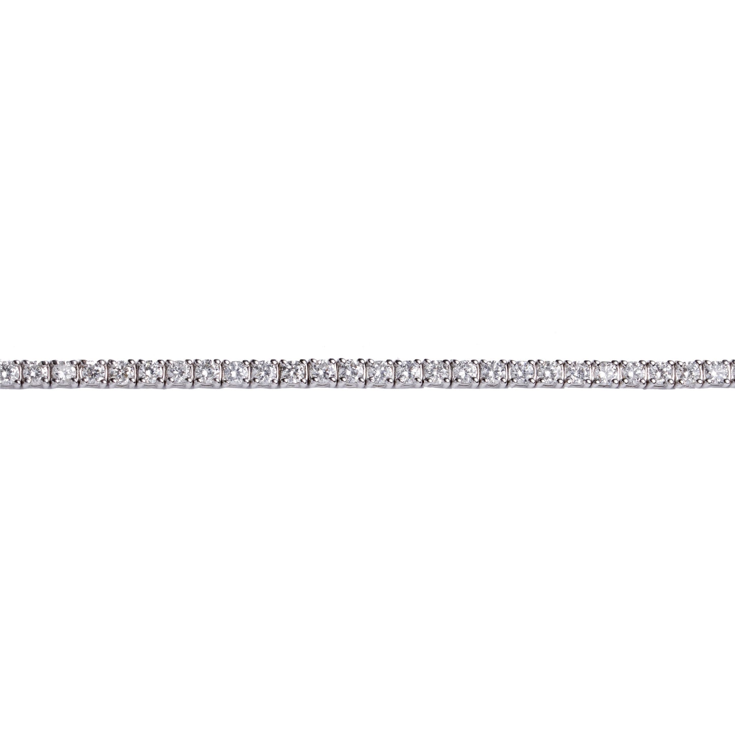 Tennis Bracelet 2.36CT 18K White Gold
