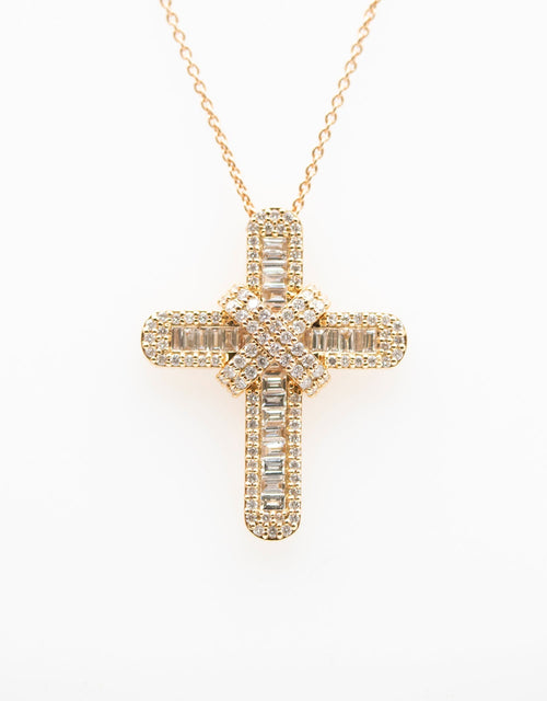 Diamond Cross Necklace