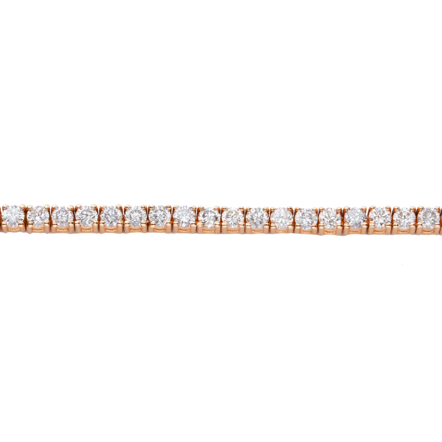 Tennis Bracelet 2.0CT 18K Rose Gold