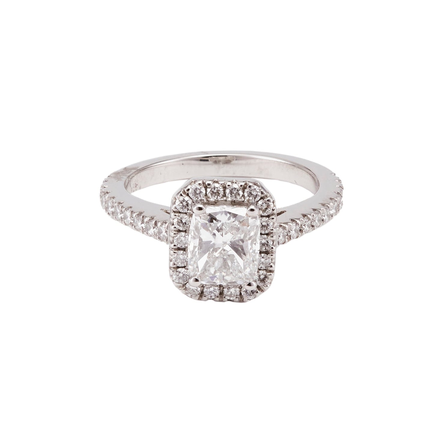 Cushion Cut Diamond Ring