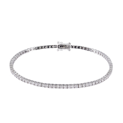 Tennis Bracelet 2.36CT 18K White Gold