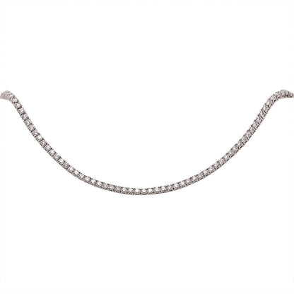 Tennis Bracelet 2.05CT 18K White Gold