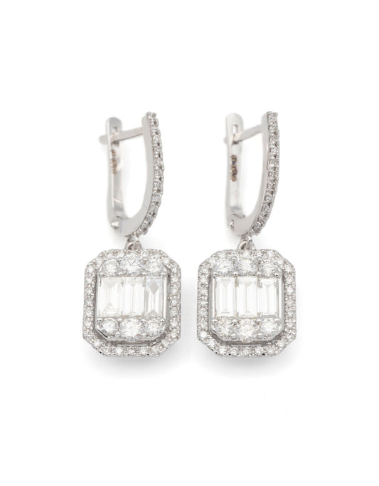 Baguette Earrings