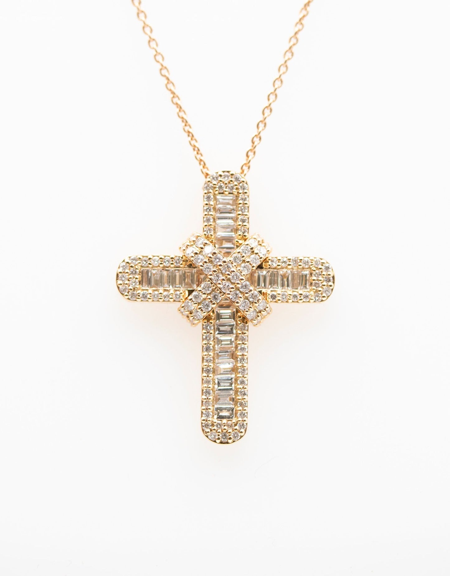 Diamond Cross Necklace