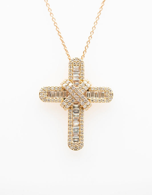 Diamond Cross Necklace