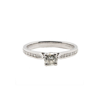Cushion Cut Platinum