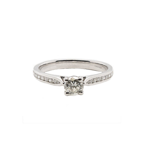 Cushion Cut Platinum