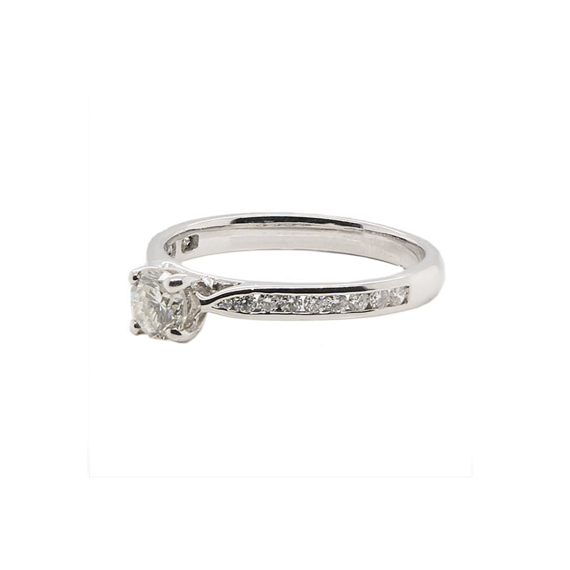 Cushion Cut Platinum