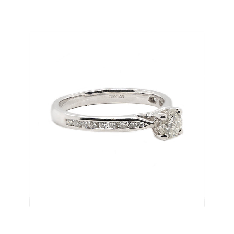 Cushion Cut Platinum