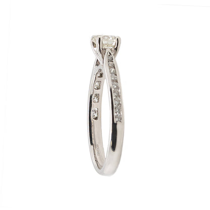 Cushion Cut Platinum
