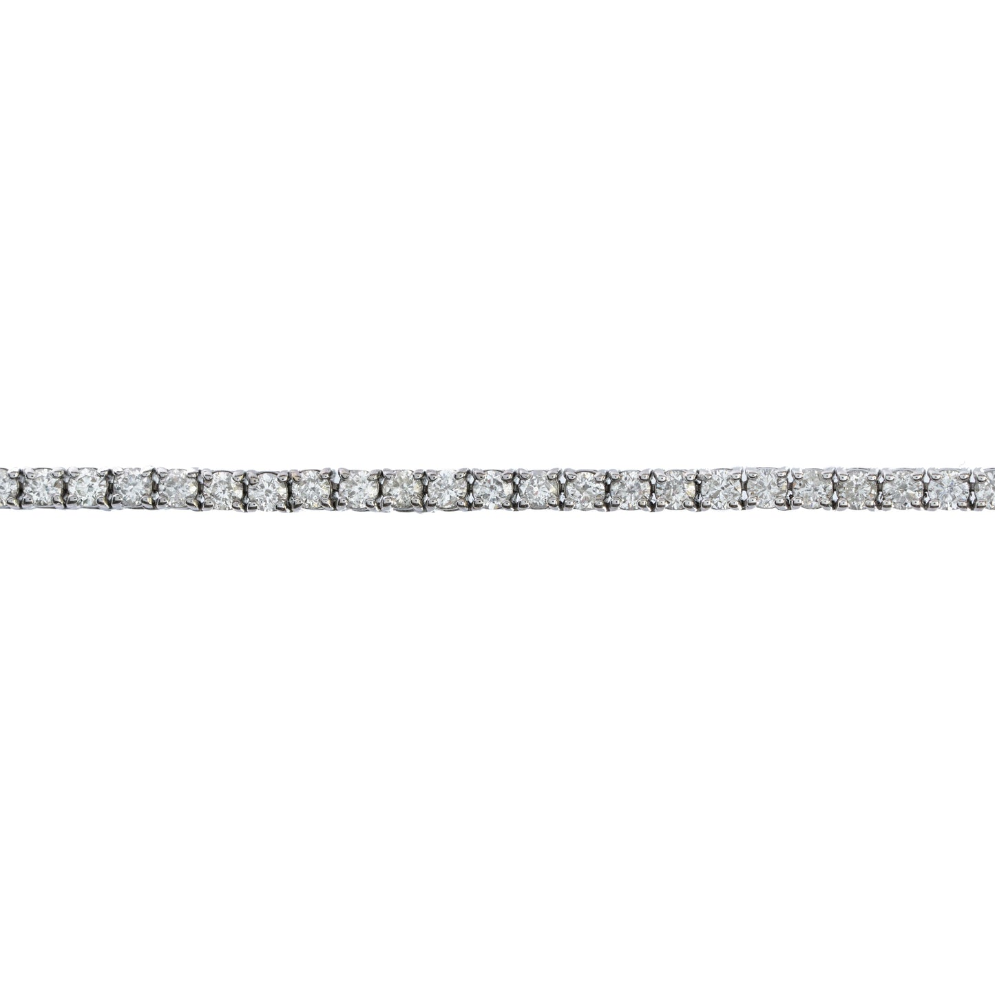 Tennis Necklace 18K White Gold 8.5CT FSI1